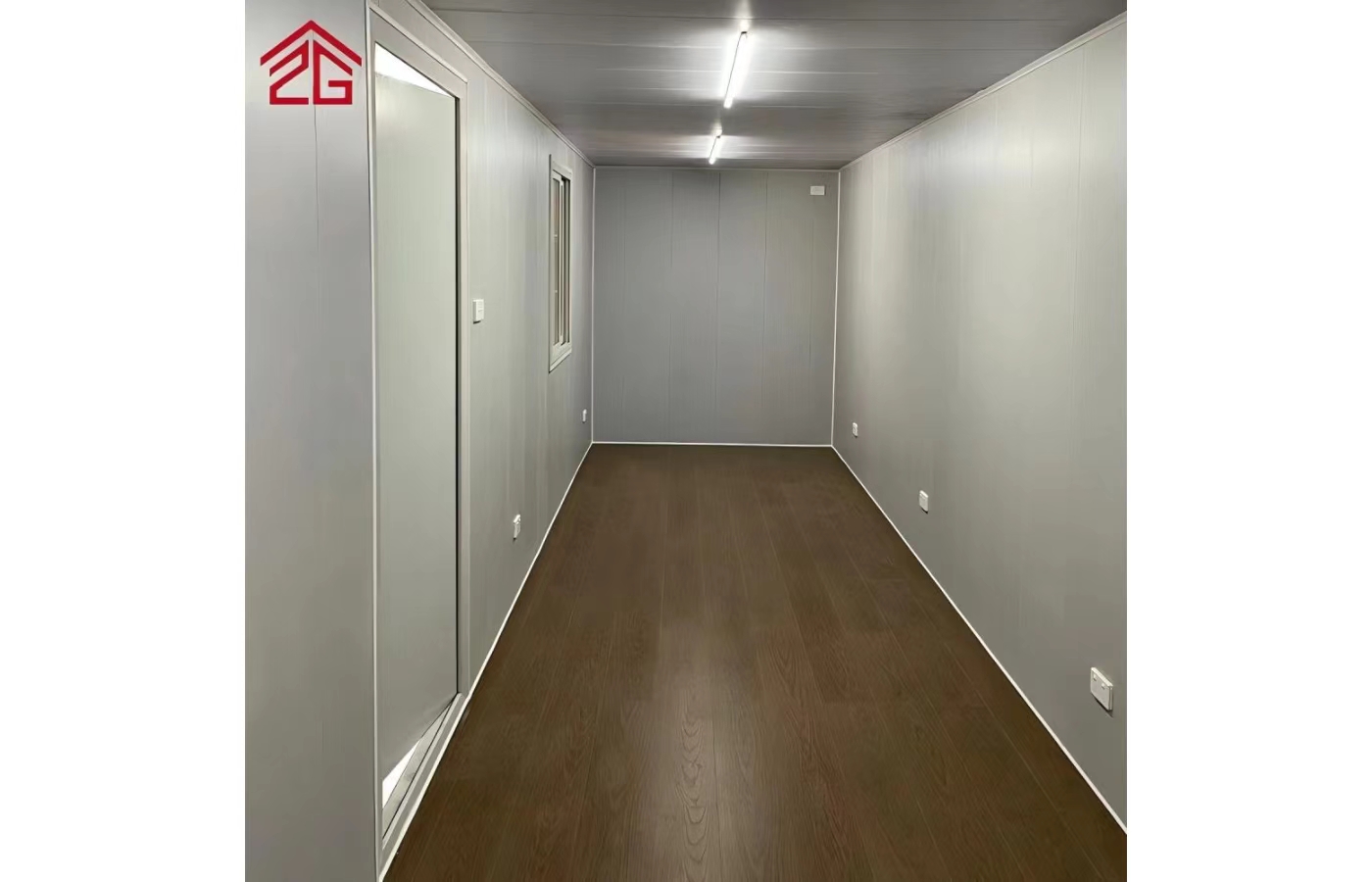 خانه کانتینری ثابت 20 فوتی سفارشی با پنجره از کف تا سقف خانه کانتینری ثابت 20 فوتی سفارشی با پنجره از کف تا سقف