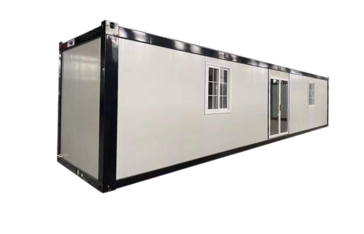 خانه کانتینری ثابت 20 فوتی سفارشی با پنجره از کف تا سقف خانه کانتینری ثابت 20 فوتی سفارشی با پنجره از کف تا سقف