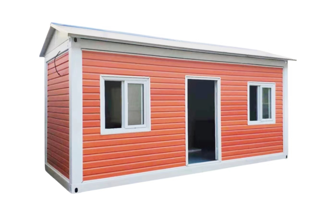 خانه کانتینری ثابت 20 فوتی سفارشی با پنجره از کف تا سقف خانه کانتینری ثابت 20 فوتی سفارشی با پنجره از کف تا سقف