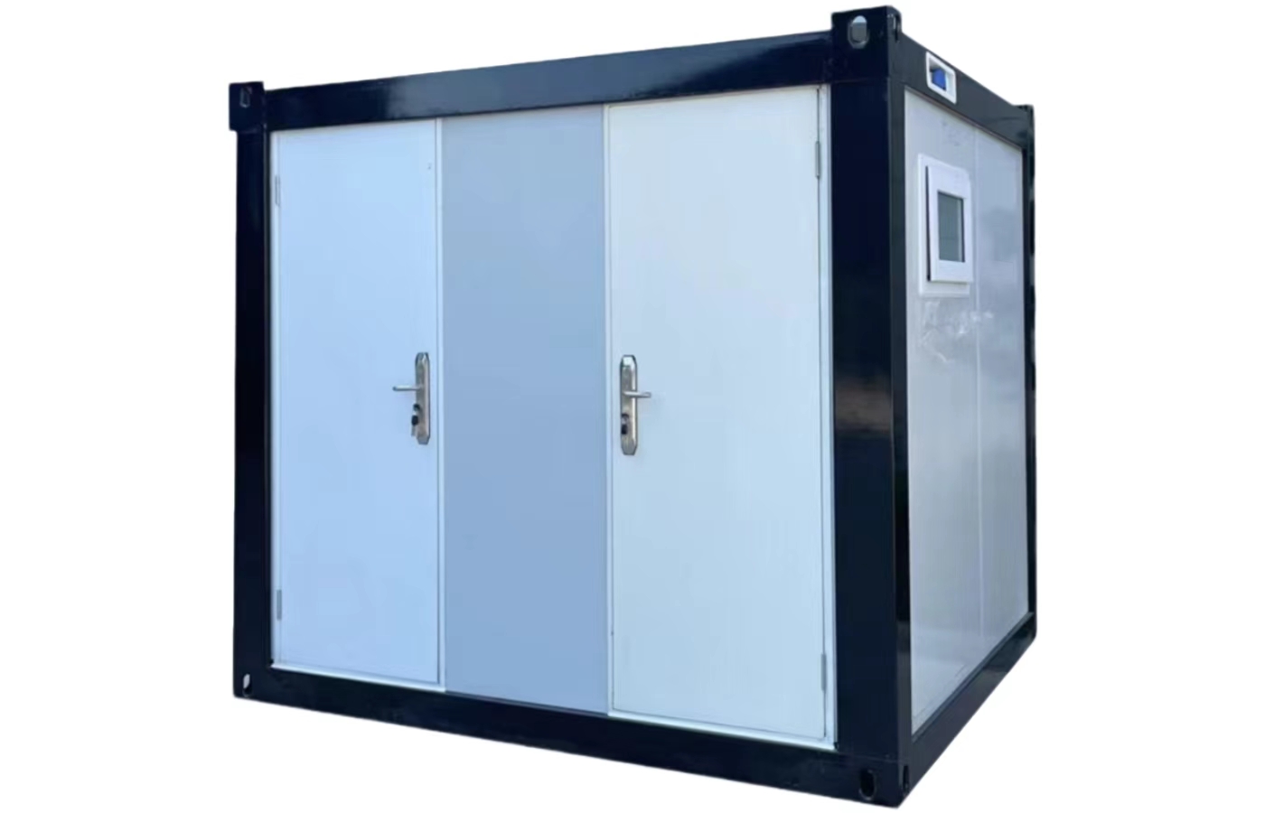 خانه کانتینری ثابت 20 فوتی سفارشی با پنجره از کف تا سقف خانه کانتینری ثابت 20 فوتی سفارشی با پنجره از کف تا سقف